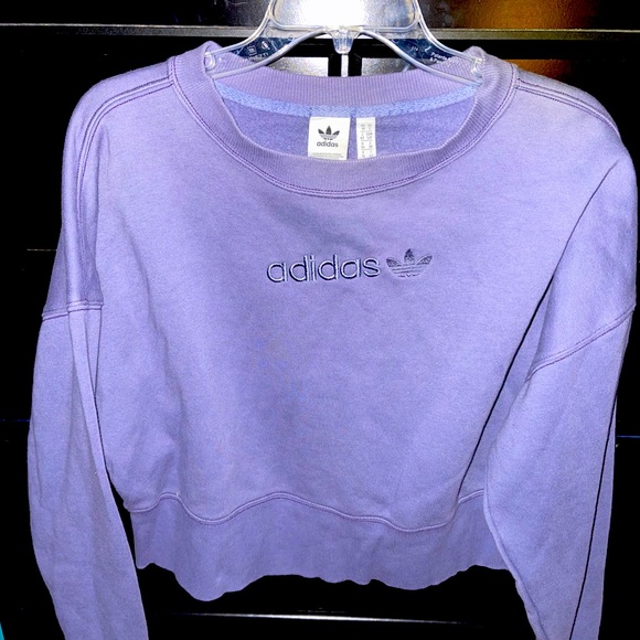 adidas Tops - Crop Adidas Sweater